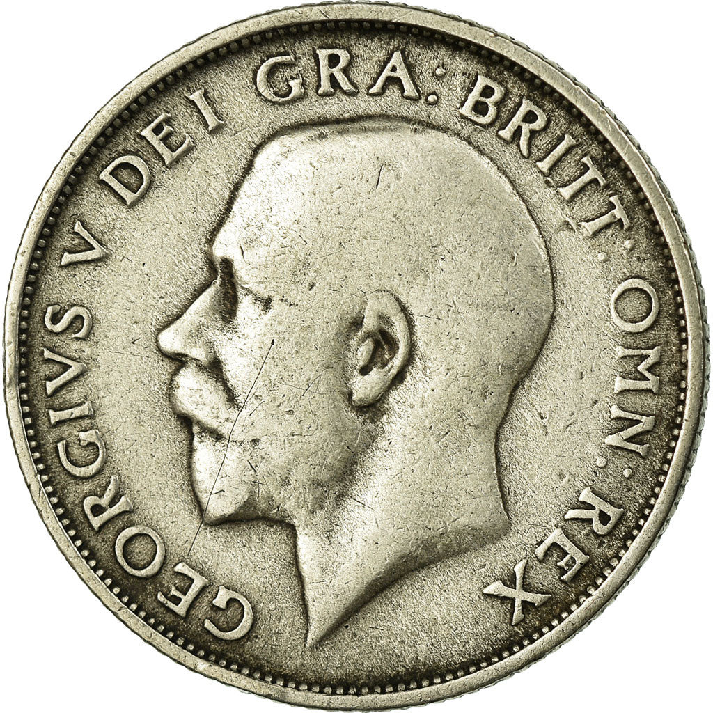 Coin, Great Britain, George V, Shilling, 1920, VF(30-35), Silver, KM:816a