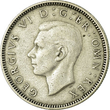 Coin, Great Britain, George VI, Shilling, 1945, VF(30-35), Silver, KM:854