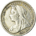 Coin, Great Britain, Victoria, 3 Pence, 1899, EF(40-45), Silver, KM:777