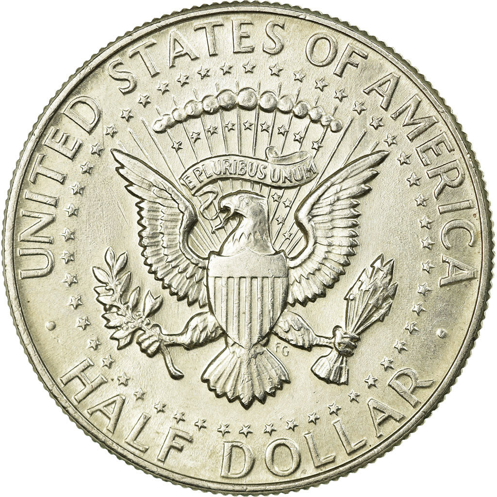 Coin, United States, Kennedy Half Dollar, Half Dollar, 1964, U.S. Mint