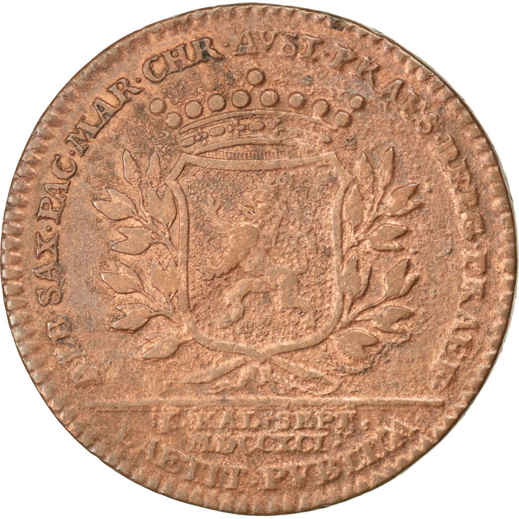 Netherlands, Austrian Netherlands, Token, EF(40-45), Copper, 33, Feuardent...