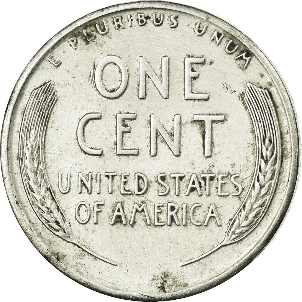 Coin, United States, Lincoln Cent, Cent, 1943, U.S. Mint, San Francisco