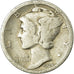 Moneta, Stati Uniti, Mercury Dime, Dime, 1924, U.S. Mint, Philadelphia, MB+
