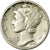 Monnaie, États-Unis, Mercury Dime, Dime, 1943, U.S. Mint, Philadelphie, TB+