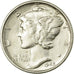 Coin, United States, Mercury Dime, Dime, 1945, U.S. Mint, Philadelphia