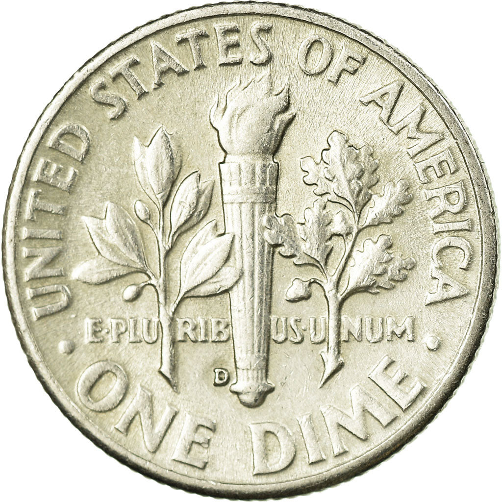 Coin, United States, Roosevelt Dime, Dime, 1949, U.S. Mint, Denver, EF(40-45)