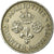 Coin, Mauritius, George VI, 1/4 Rupee, 1950, EF(40-45), Copper-nickel, KM:27