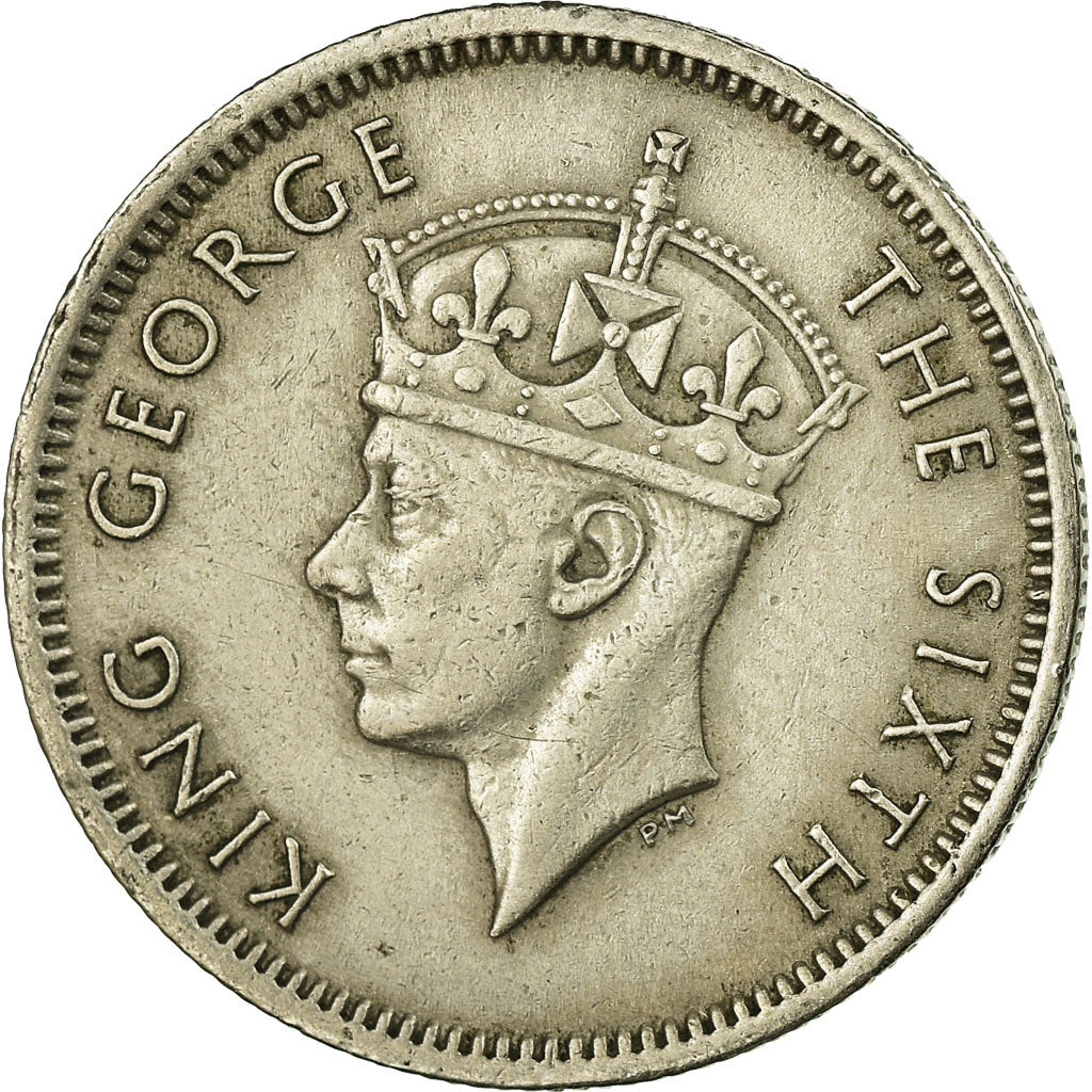 Coin, MALAYA, 10 Cents, 1948, VF(30-35), Copper-nickel, KM:8