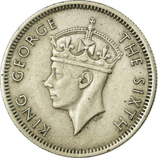 Coin, MALAYA, 10 Cents, 1950, VF(30-35), Copper-nickel, KM:8