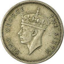 Coin, MALAYA, 10 Cents, 1950, VF(30-35), Copper-nickel, KM:8