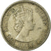 Moneta, MALEZJA I BRYTYJSKIE BORNEO, 10 Cents, 1956, VF(30-35), Miedź-Nikiel
