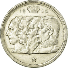 Monnaie, Belgique, 100 Francs, 100 Frank, 1948, TTB, Argent, KM:139.1