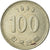 Munten, KOREA - ZUID, 100 Won, 1993, FR+, Copper-nickel, KM:35.2