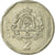 Monnaie, Maroc, Mohammed VI, 2 Dirhams, 2002, Paris, TB+, Copper-nickel, KM:118