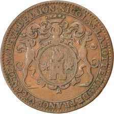 France, Royal, Token, EF(40-45), Copper, 30, Feuardent #10080., 8.40