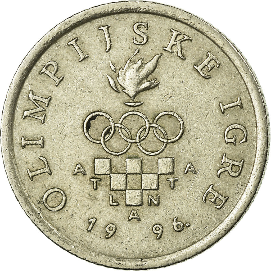 Coin, Croatia, Kuna, 1996, EF(40-45), Copper-Nickel-Zinc, KM:40