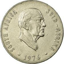 Coin, South Africa, 50 Cents, 1976, VF(30-35), Nickel, KM:96