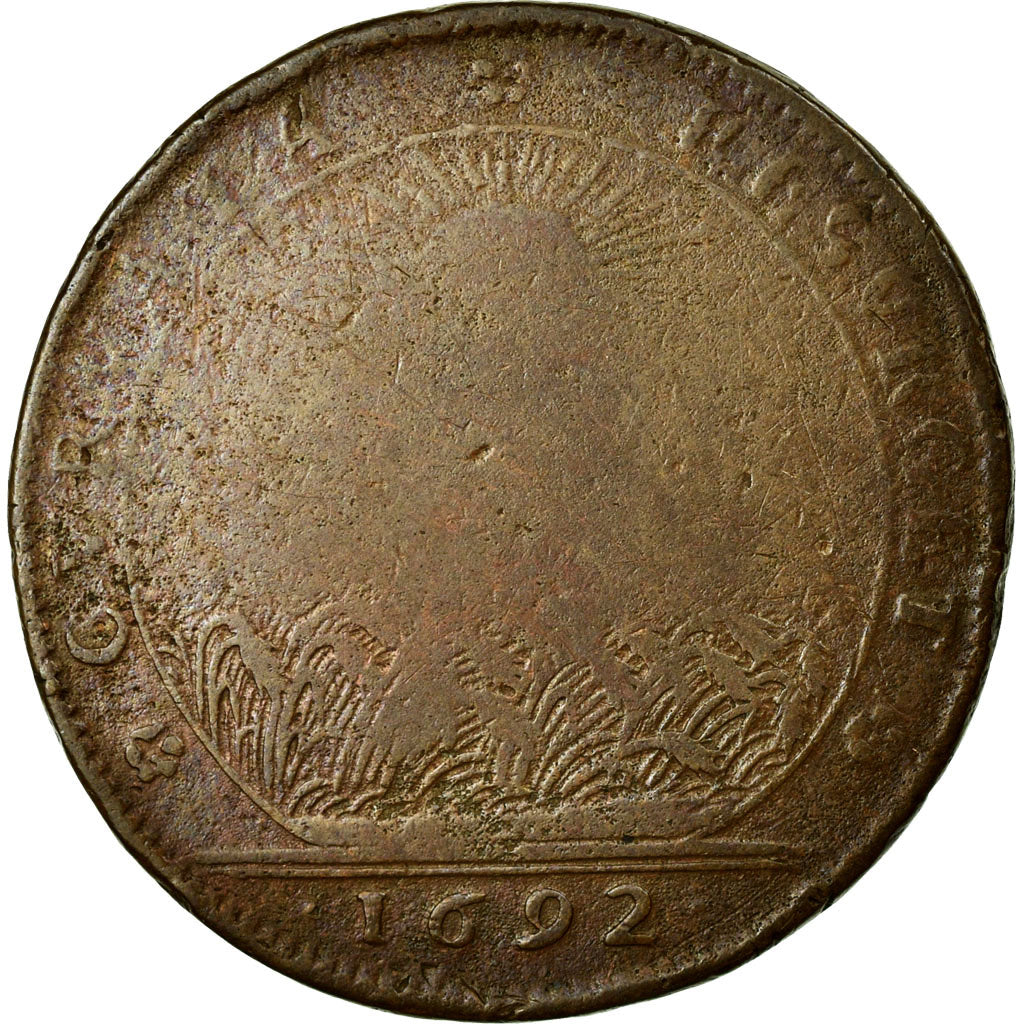 France, Token, Royal, VF(20-25), Copper, Feuardent:9822