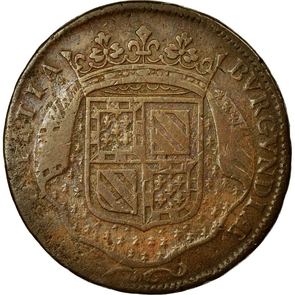 France, Token, Royal, VF(20-25), Copper, Feuardent:9822