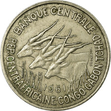 Coin, EQUATORIAL AFRICAN STATES, 50 Francs, 1961, Paris, VF(30-35)