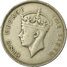 Coin, Mauritius, George VI, Rupee, 1951, VF(30-35), Copper-nickel, KM:29.1