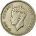 Coin, Mauritius, George VI, Rupee, 1951, VF(30-35), Copper-nickel, KM:29.1