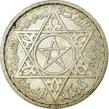 Monnaie, Maroc, Mohammed V, 100 Francs, 1953, Paris, TB+, Argent, KM:52