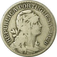 Monnaie, Portugal, Escudo, 1928, TB+, Copper-nickel, KM:578