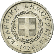Münze, Griechenland, 20 Lepta, 1976, SS, Aluminium, KM:114