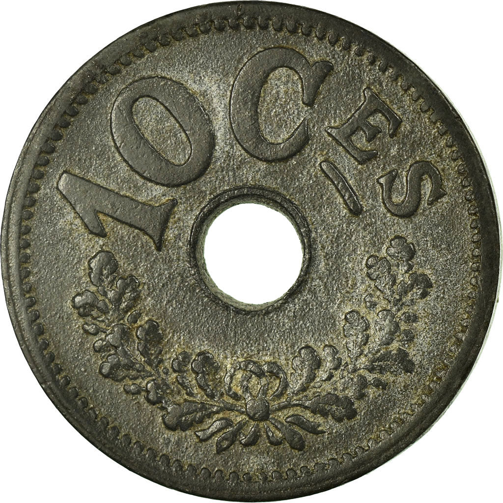 Münze, Luxemburg, Marie Adelaide, 10 Centimes, 1915, S+, Zinc, KM:28