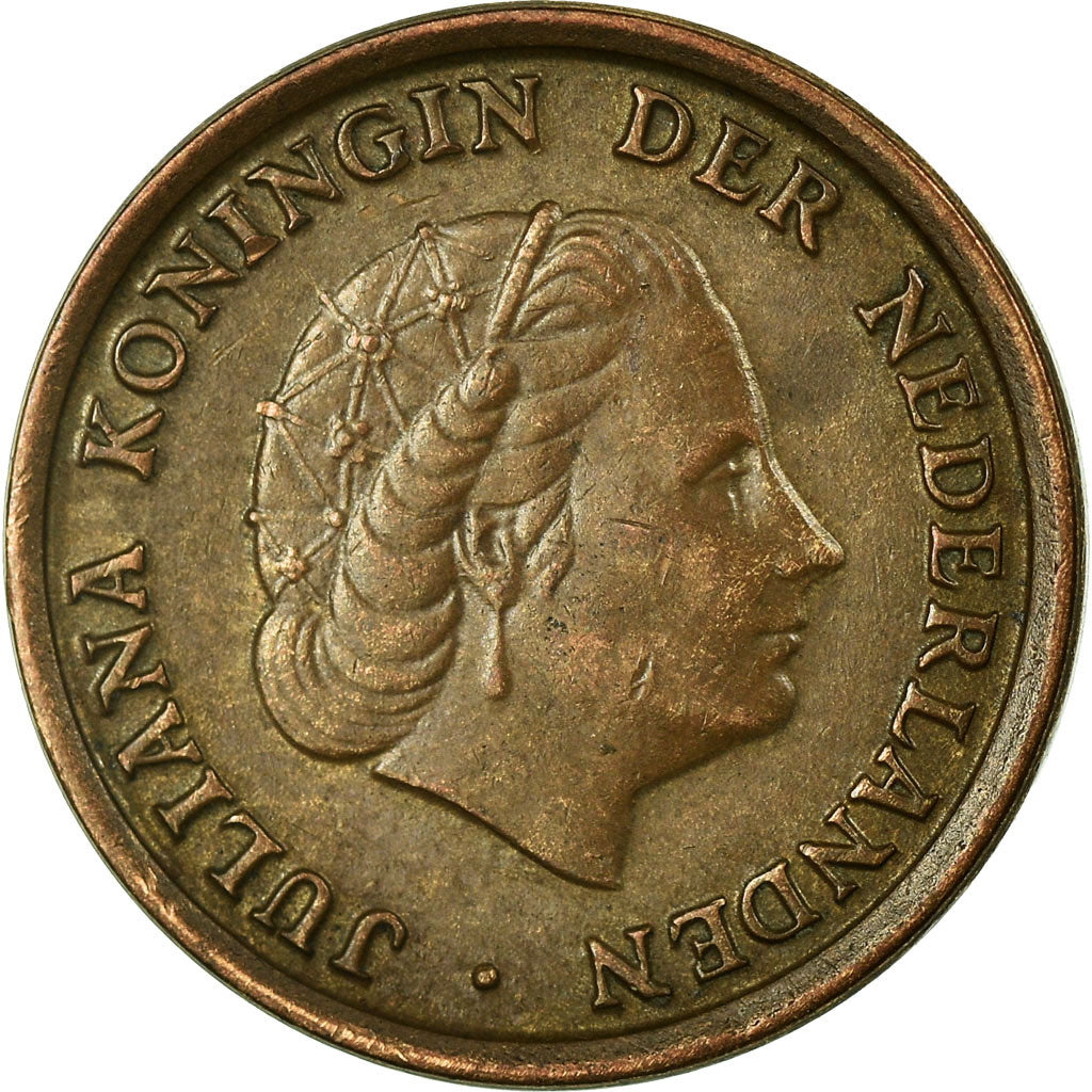 Moneta, Paesi Bassi, Juliana, Cent, 1953, MB+, Bronzo, KM:180