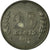 Moneta, Holandia, Wilhelmina I, 25 Cents, 1942, VF(30-35), Cynk, KM:174