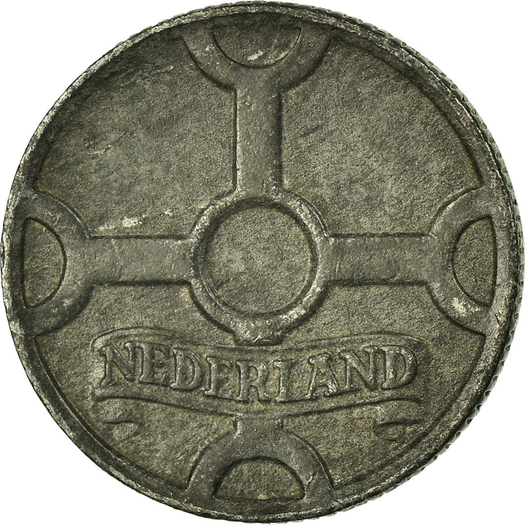 Coin, Netherlands, Wilhelmina I, Cent, 1944, VF(30-35), Zinc, KM:170