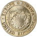 Reino Unido, Medal, One Ecu Europa, Políticas, Sociedade, Guerra, 1992, MS(63)
