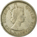 Coin, Seychelles, 1/2 Rupee, 1970, British Royal Mint, VF(30-35), Copper-nickel