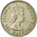 Coin, Seychelles, 1/2 Rupee, 1974, British Royal Mint, VF(30-35), Copper-nickel