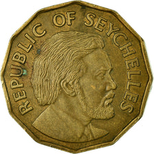 Coin, Seychelles, 10 Cents, 1976, British Royal Mint, VF(30-35), Nickel-brass