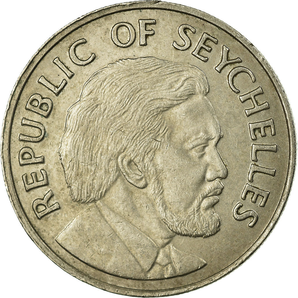 Monnaie, Seychelles, 50 Cents, 1976, British Royal Mint, TB+, Copper-nickel