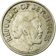 Monnaie, Seychelles, 25 Cents, 1976, British Royal Mint, TB+, Copper-nickel