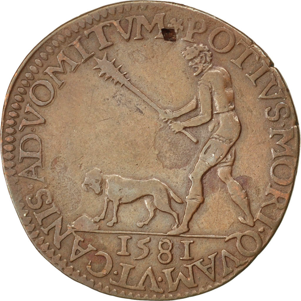 Paesi Bassi, Token, Spanish Netherlands, BB, Rame, 29, Feuardent:13792