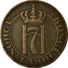Monnaie, Norvège, Haakon VII, 5 Öre, 1908, Kongsberg, TB+, Bronze, KM:368