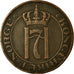 Monnaie, Norvège, Haakon VII, 5 Öre, 1908, Kongsberg, TB+, Bronze, KM:368