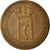 Coin, Norway, Haakon VII, 2 Öre, 1950, VF(30-35), Bronze, KM:371