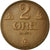 Coin, Norway, Haakon VII, 2 Öre, 1950, VF(30-35), Bronze, KM:371
