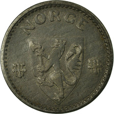Coin, Norway, Haakon VII, 50 Öre, 1942, VF(30-35), Zinc, KM:390