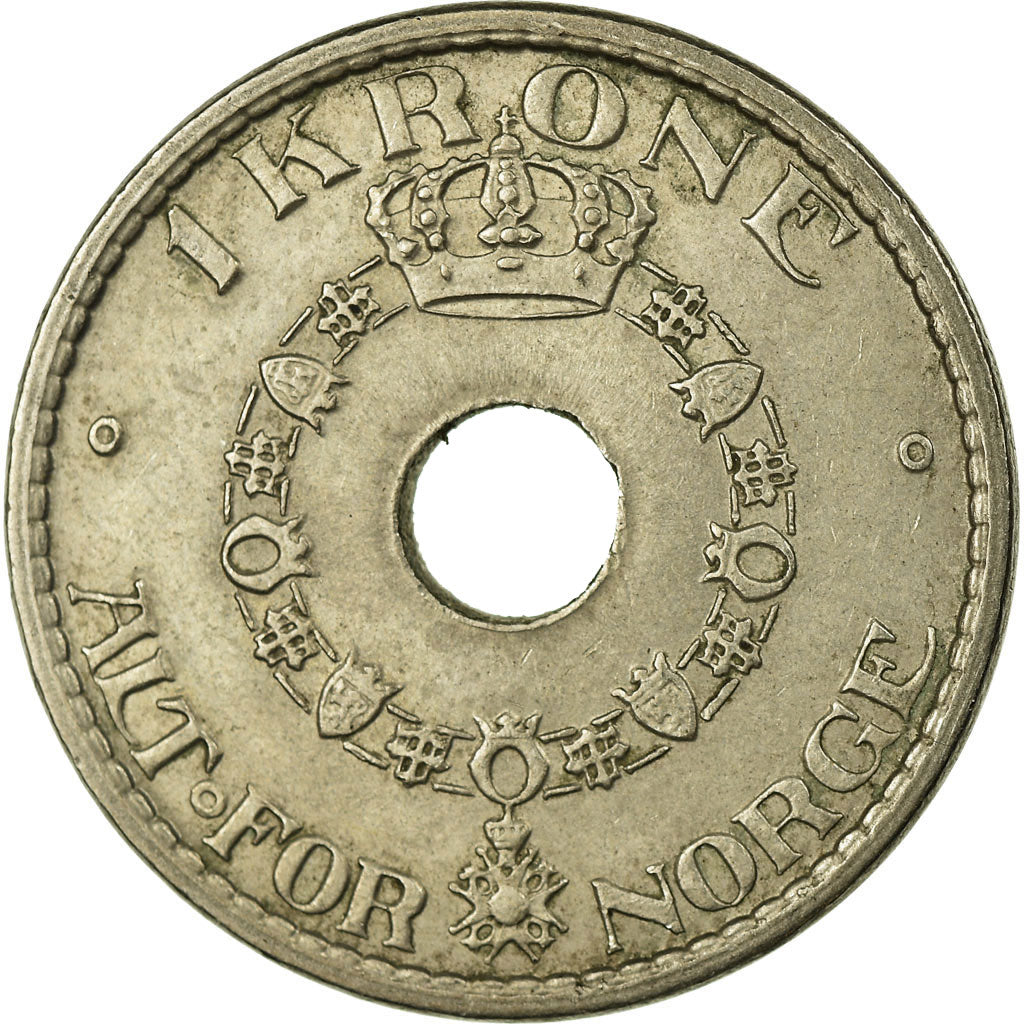 Monnaie, Norvège, Haakon VII, Krone, 1940, TB+, Copper-nickel, KM:385