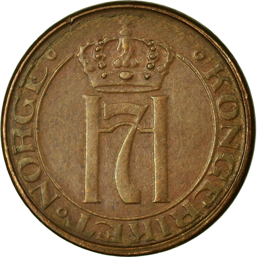 Coin, Norway, Haakon VII, Ore, 1948, VF(30-35), Bronze, KM:367