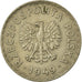 Coin, Poland, Zloty, 1949, Kremnica, VF(30-35), Copper-nickel, KM:45