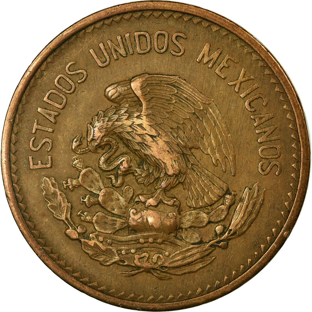Coin, Mexico, 20 Centavos, 1946, Mexico City, VF(30-35), Bronze, KM:439