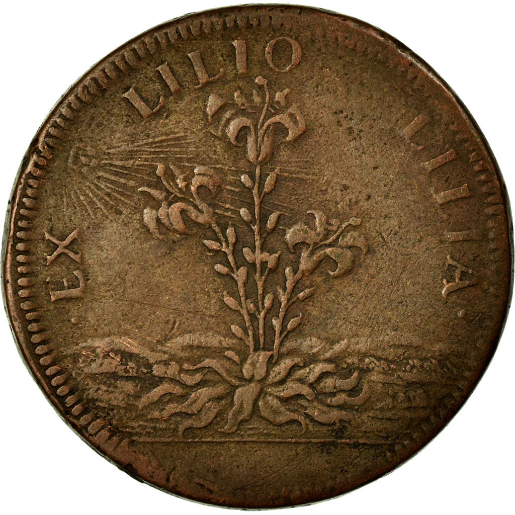 France, Token, Royal, VF(20-25), Copper, Feuardent:12710